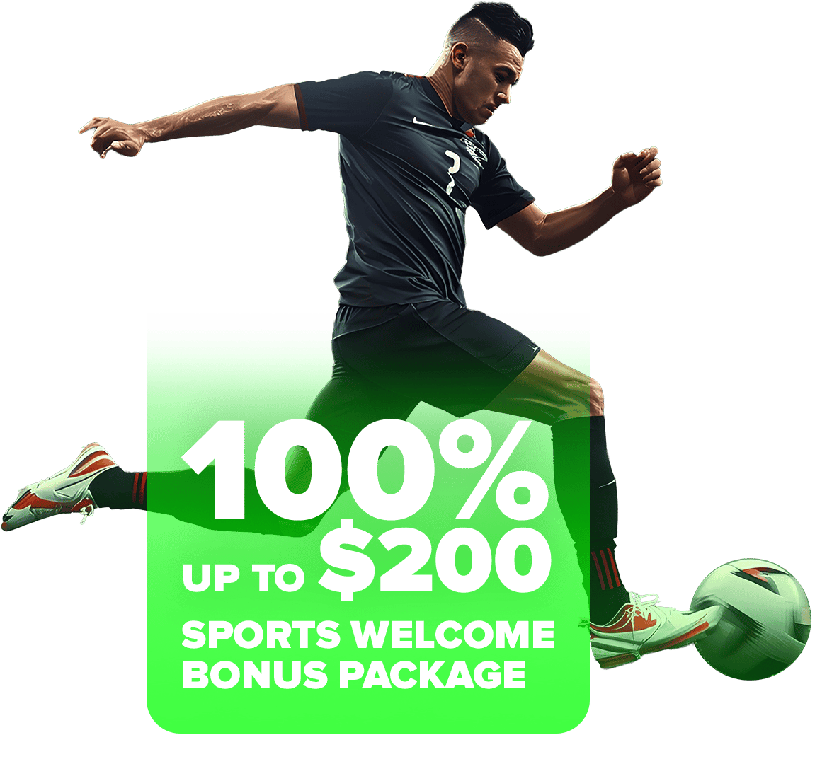 Sports Welcome Bonus – 100% Up to $200!
